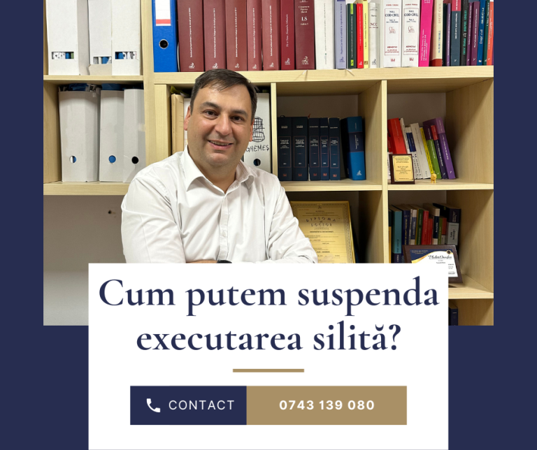 Suspendarea executarii silite